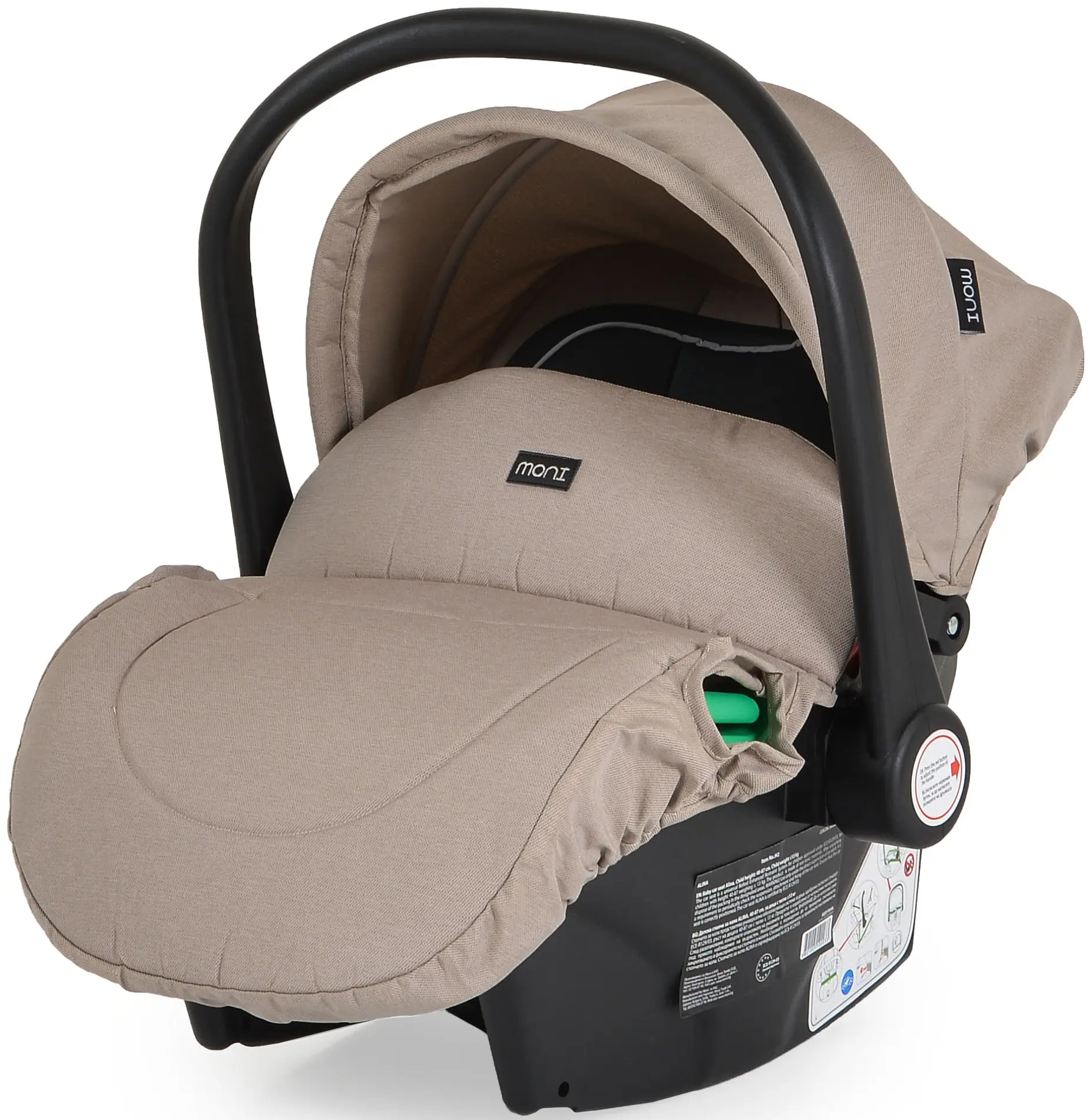 Carucior-transformer 3in1 Moni Alina (Seed Pearl)