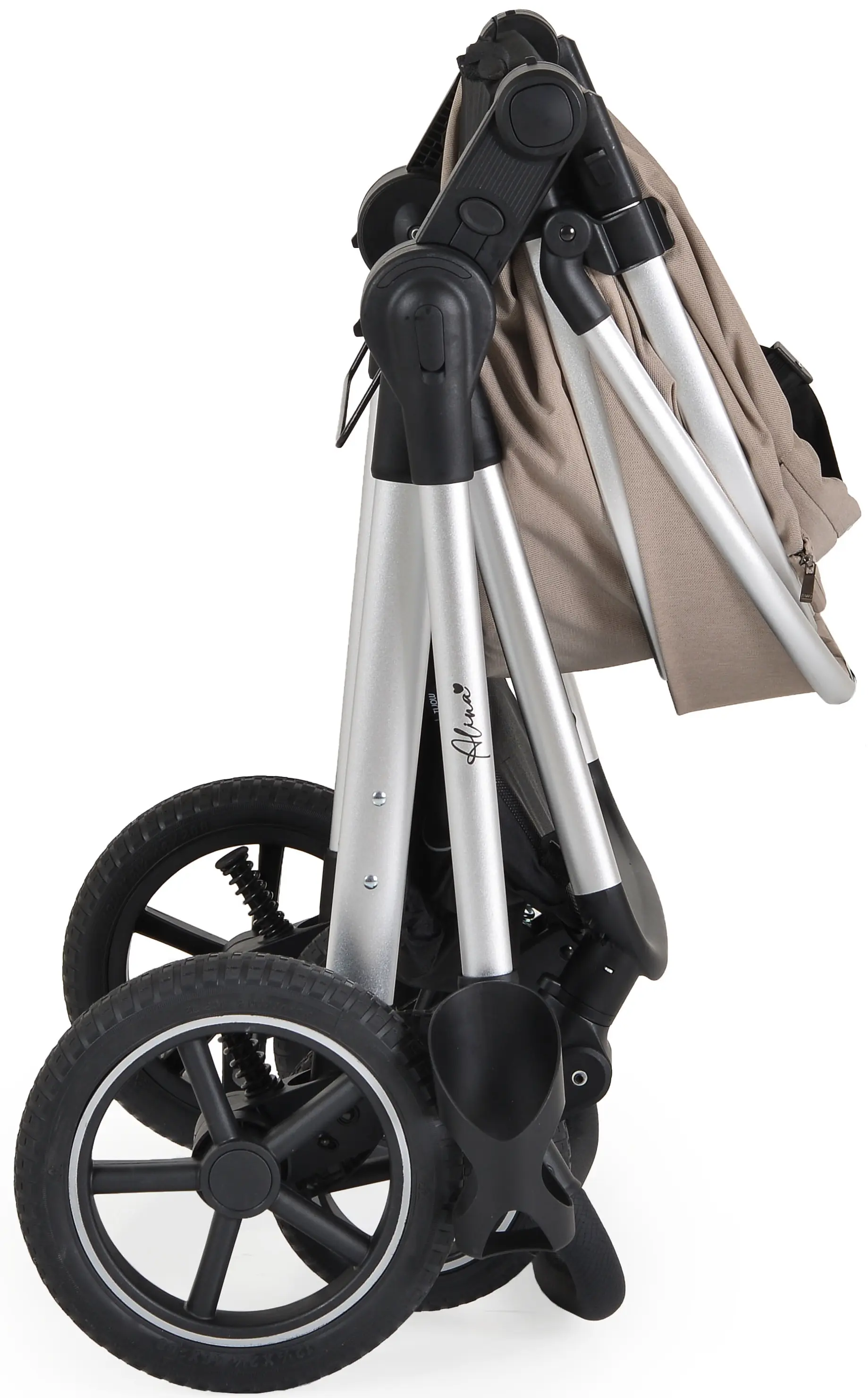 Carucior-transformer 3in1 Moni Alina (Seed Pearl)