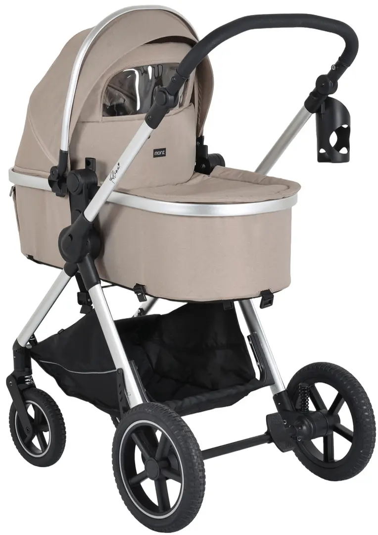 Carucior-transformer 3in1 Moni Alina (Seed Pearl)