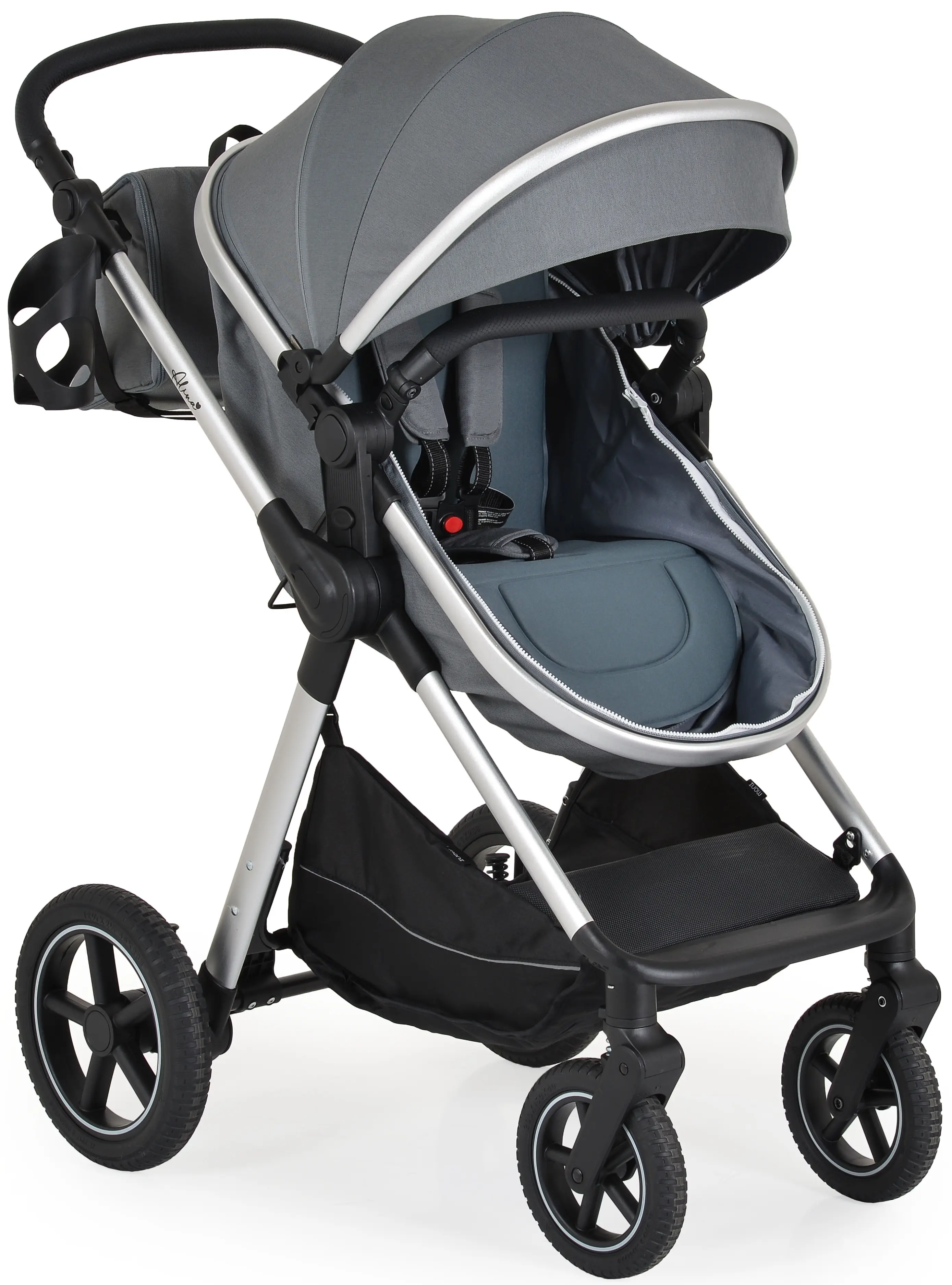 Carucior-transformer 3in1 Moni Alina (Titanium Grey)