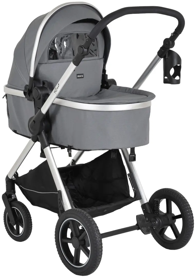 Carucior-transformer 3in1 Moni Alina (Titanium Grey)