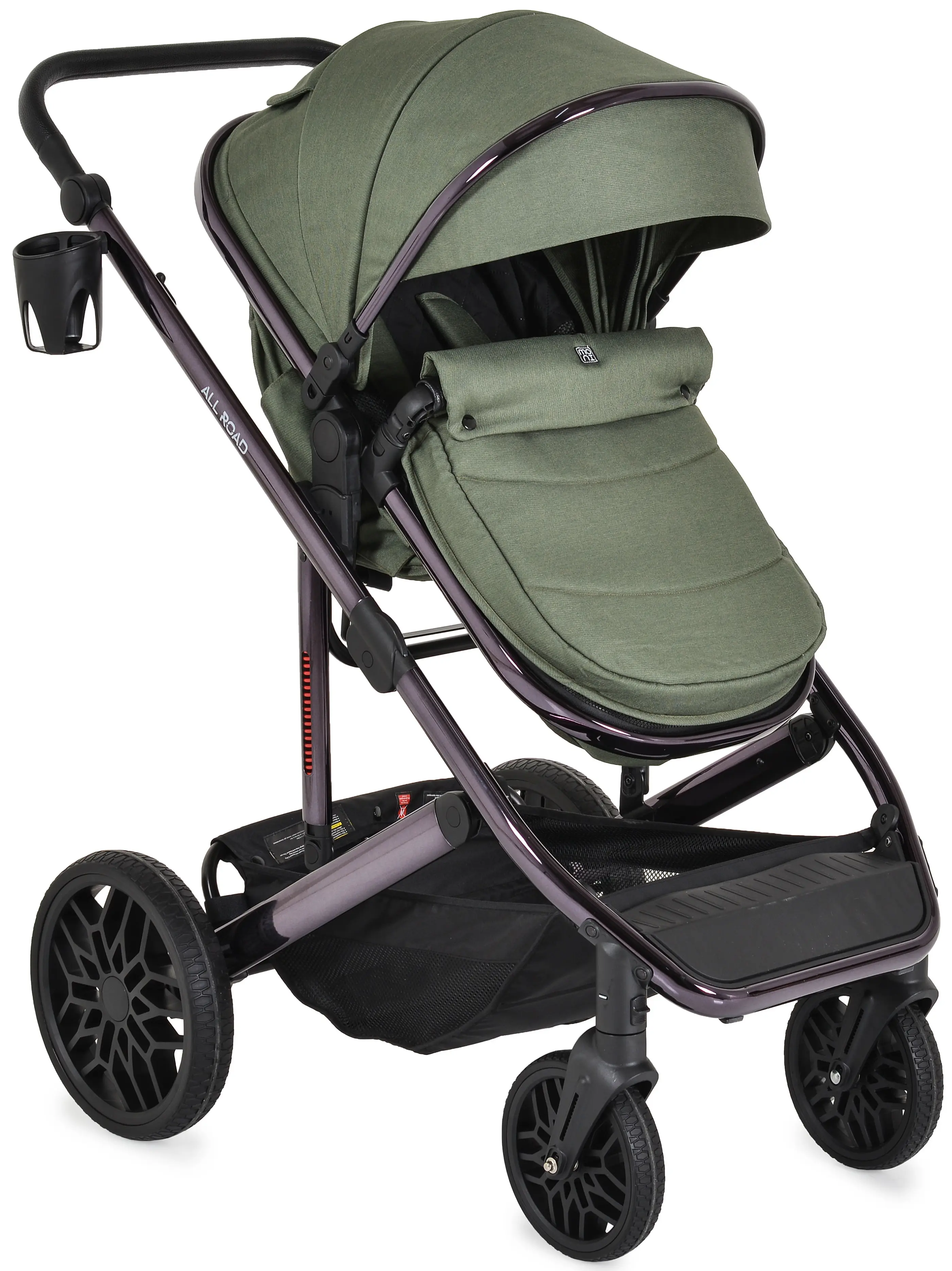 Carucior-transformer 3in1 Moni All Road (Dark Green)