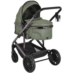 Carucior-transformer 3in1 Moni All Road (Dark Green)
