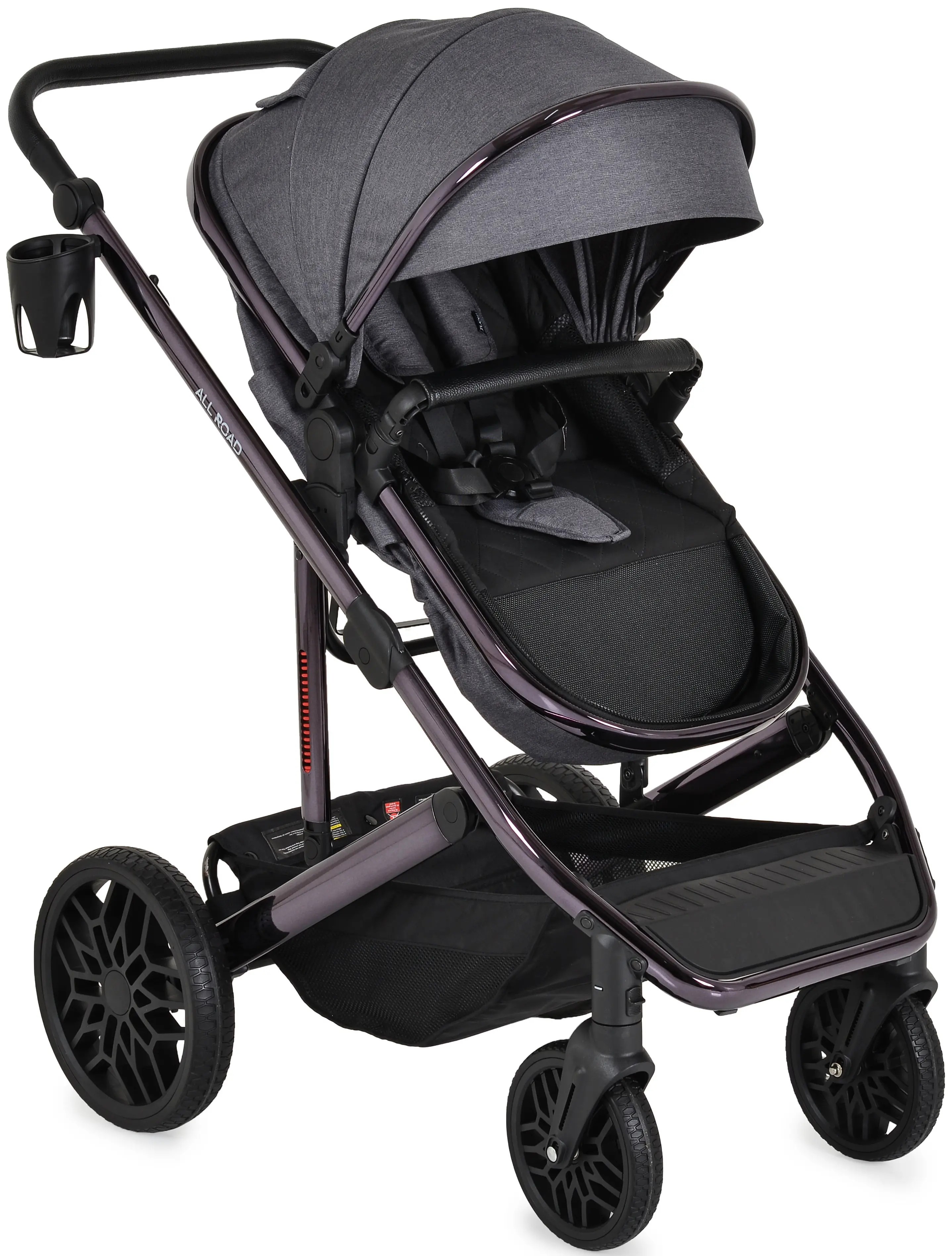 Коляска-трансформер 3в1 Moni All Road (Grey)