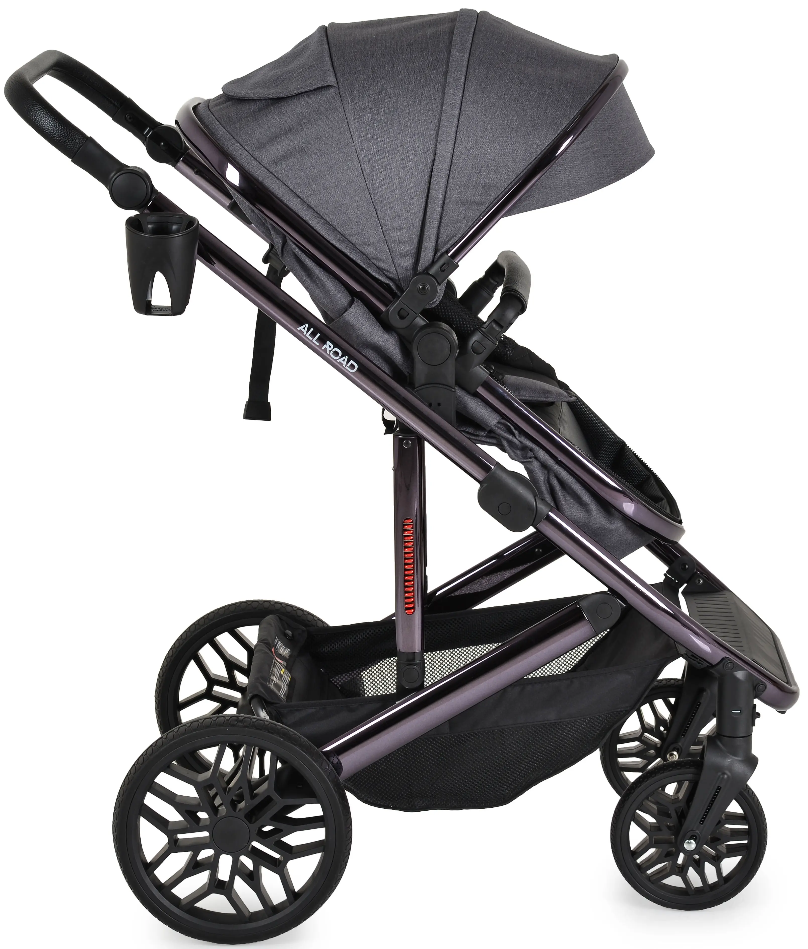 Коляска-трансформер 3в1 Moni All Road (Grey)