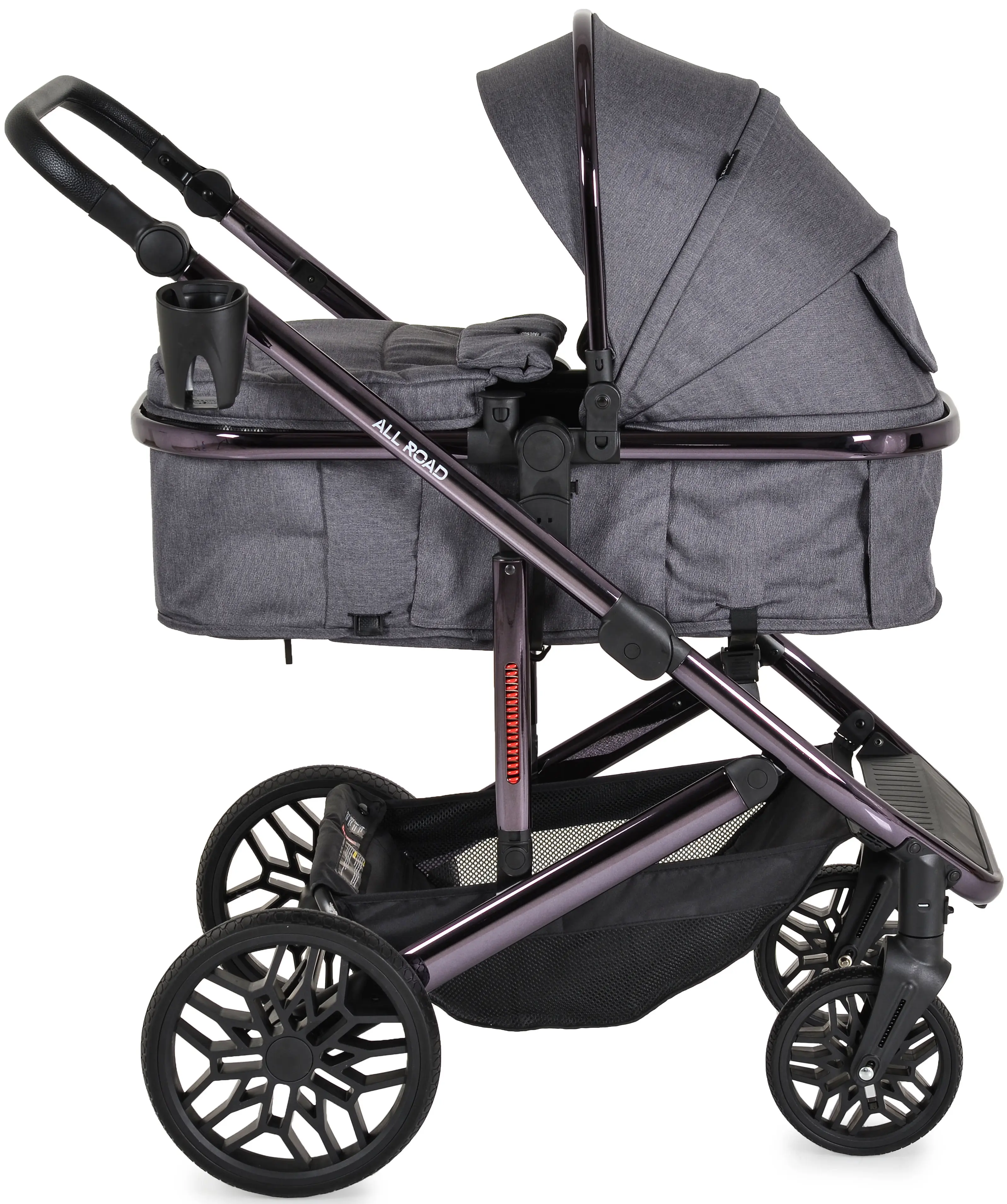 Коляска-трансформер 3в1 Moni All Road (Grey)