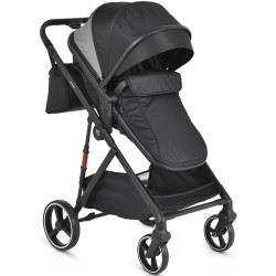 Коляска-трансформер 3в1 Moni Marbella (Black) Thumb