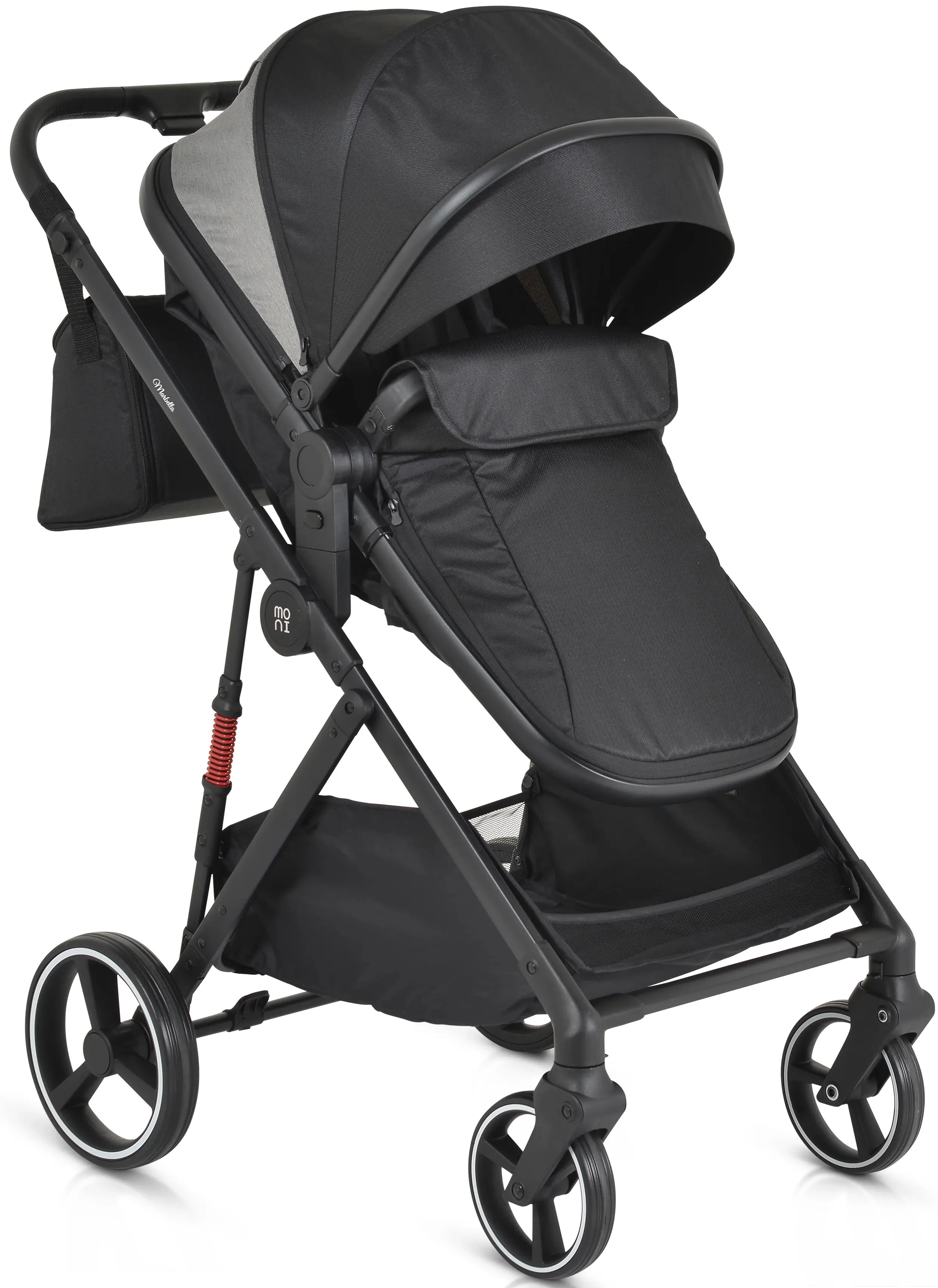Коляска-трансформер 3в1 Moni Marbella (Black)