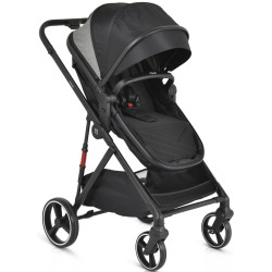 Коляска-трансформер 3в1 Moni Marbella (Black) Thumb