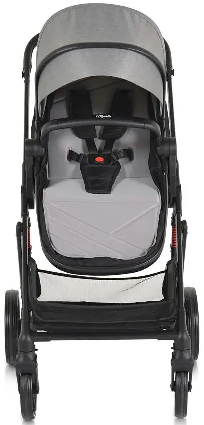 Carucior-transformer 3in1 Moni Marbella (Grey)