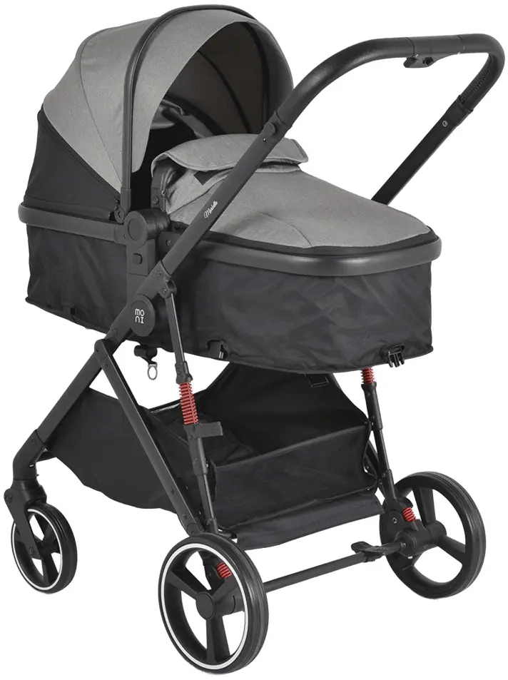Carucior-transformer 3in1 Moni Marbella (Grey)
