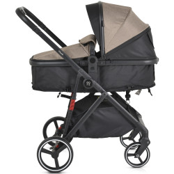 Carucior-transformer 3in1 Moni Marbella (Nougat) Thumb
