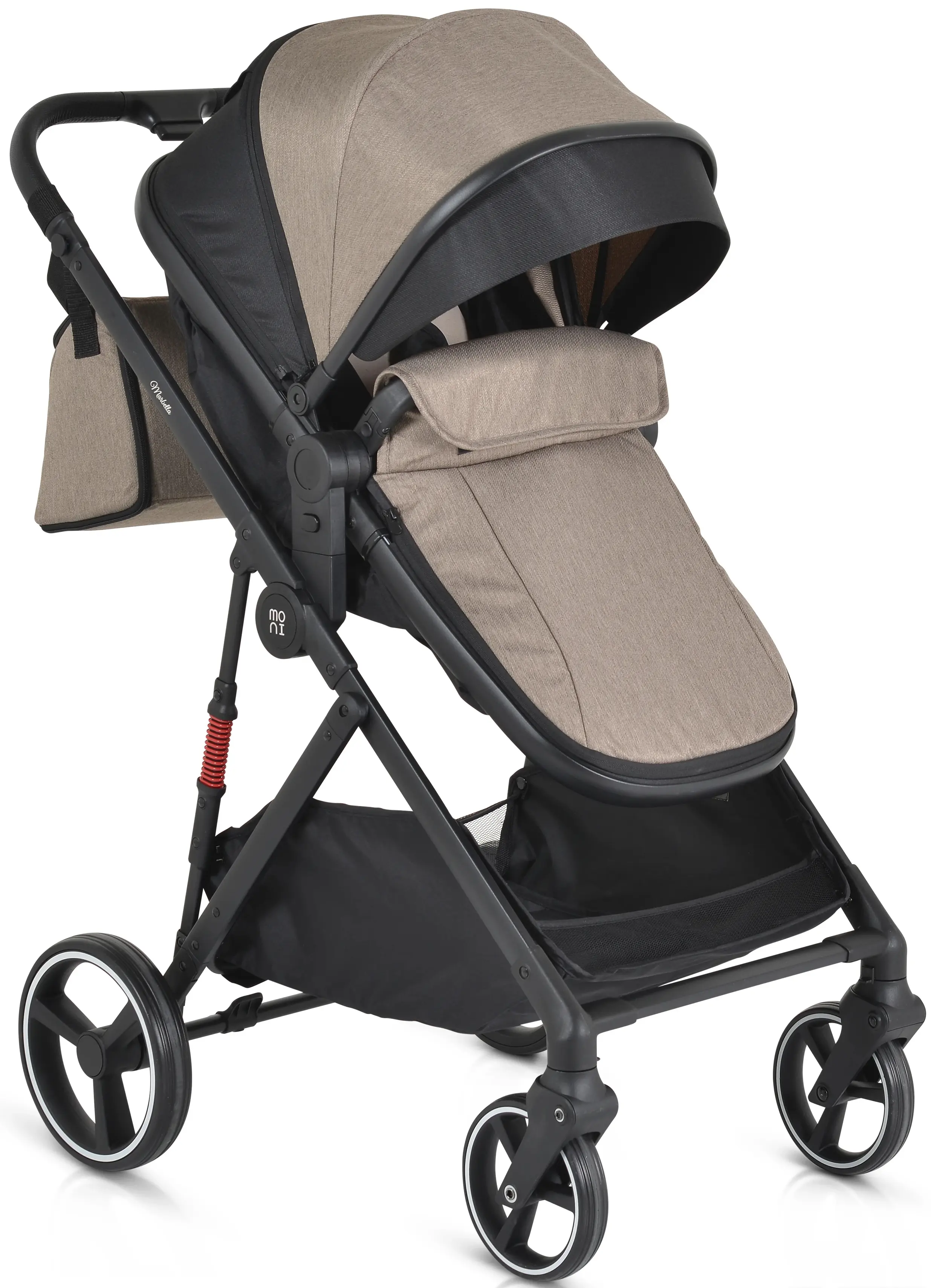 Carucior-transformer 3in1 Moni Marbella (Nougat)