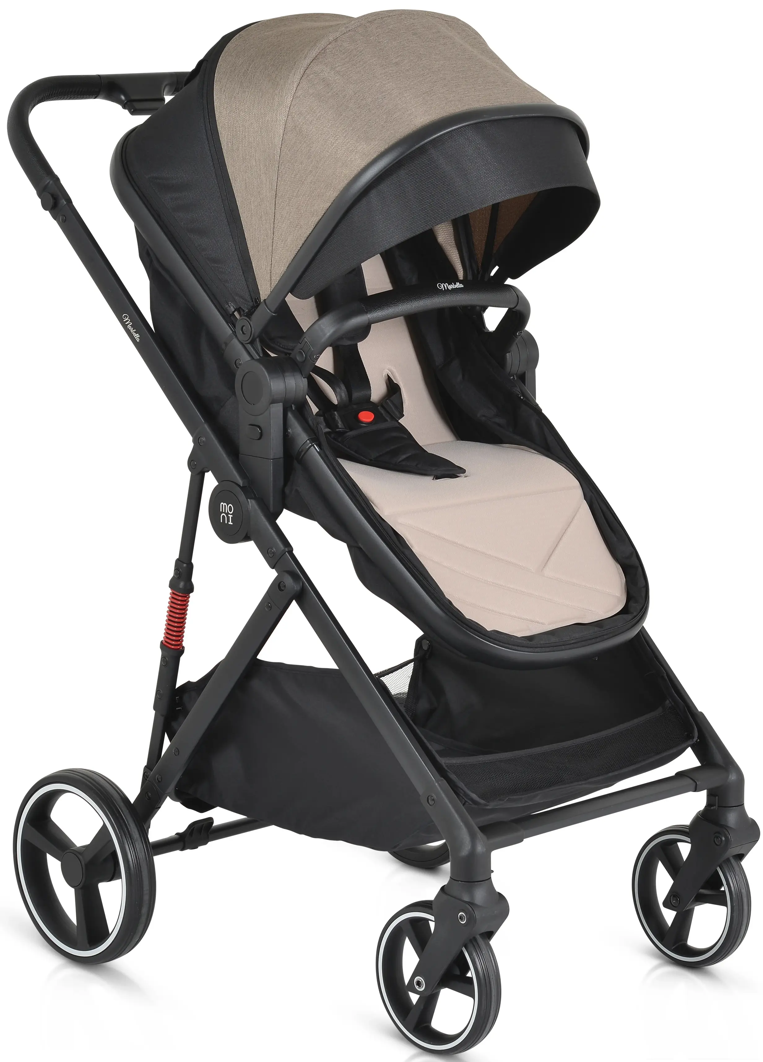 Carucior-transformer 3in1 Moni Marbella (Nougat)