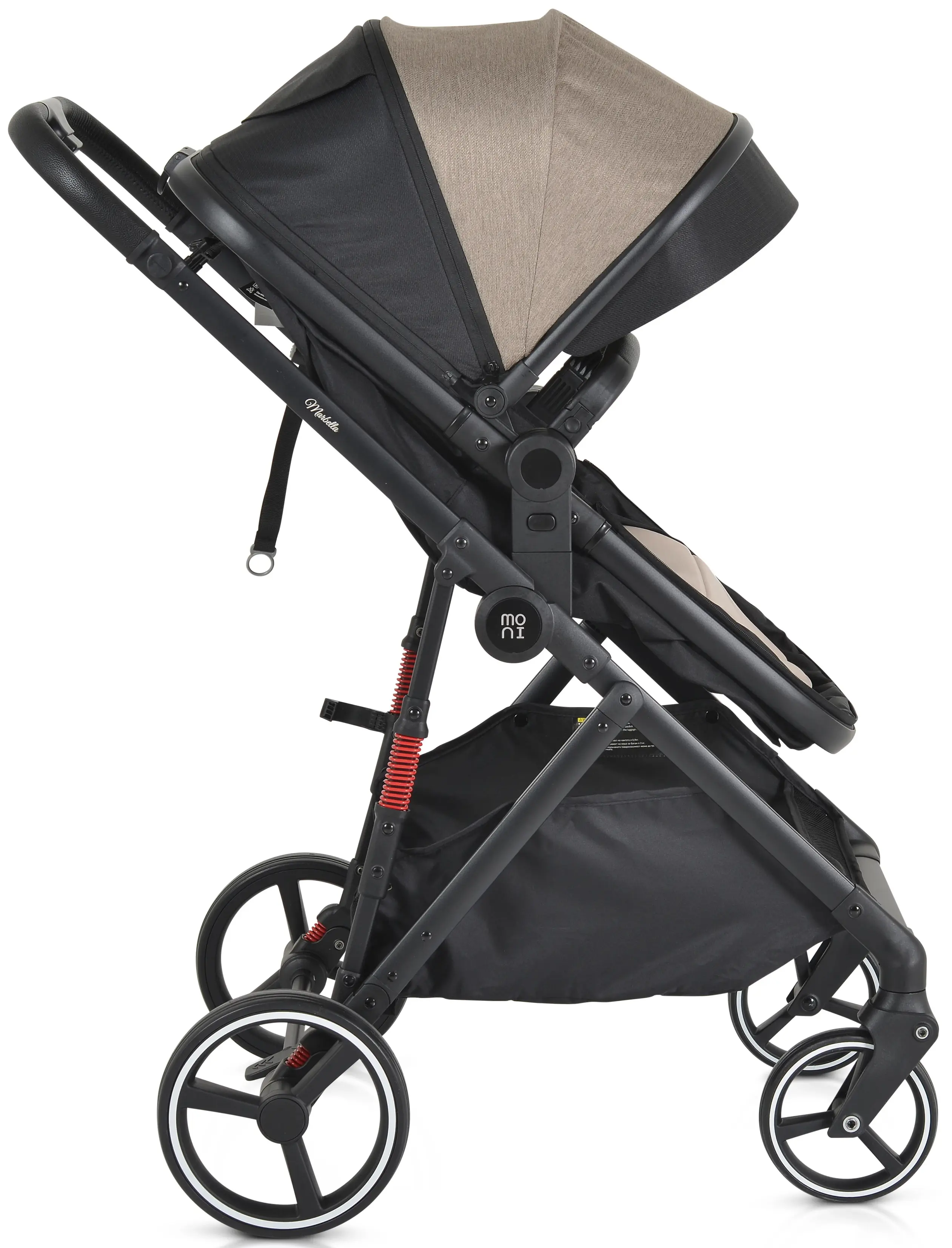 Carucior-transformer 3in1 Moni Marbella (Nougat)