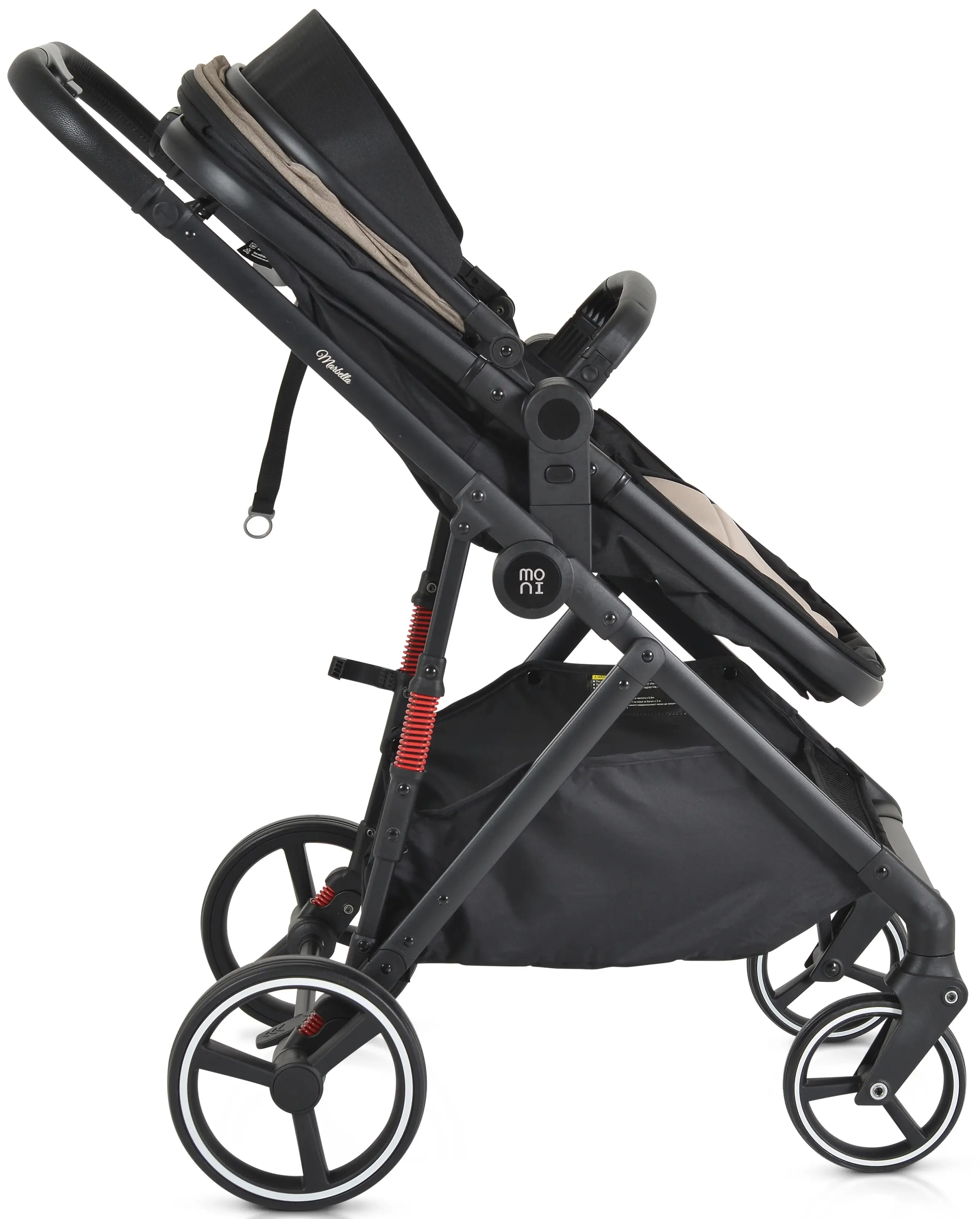 Carucior-transformer 3in1 Moni Marbella (Nougat)