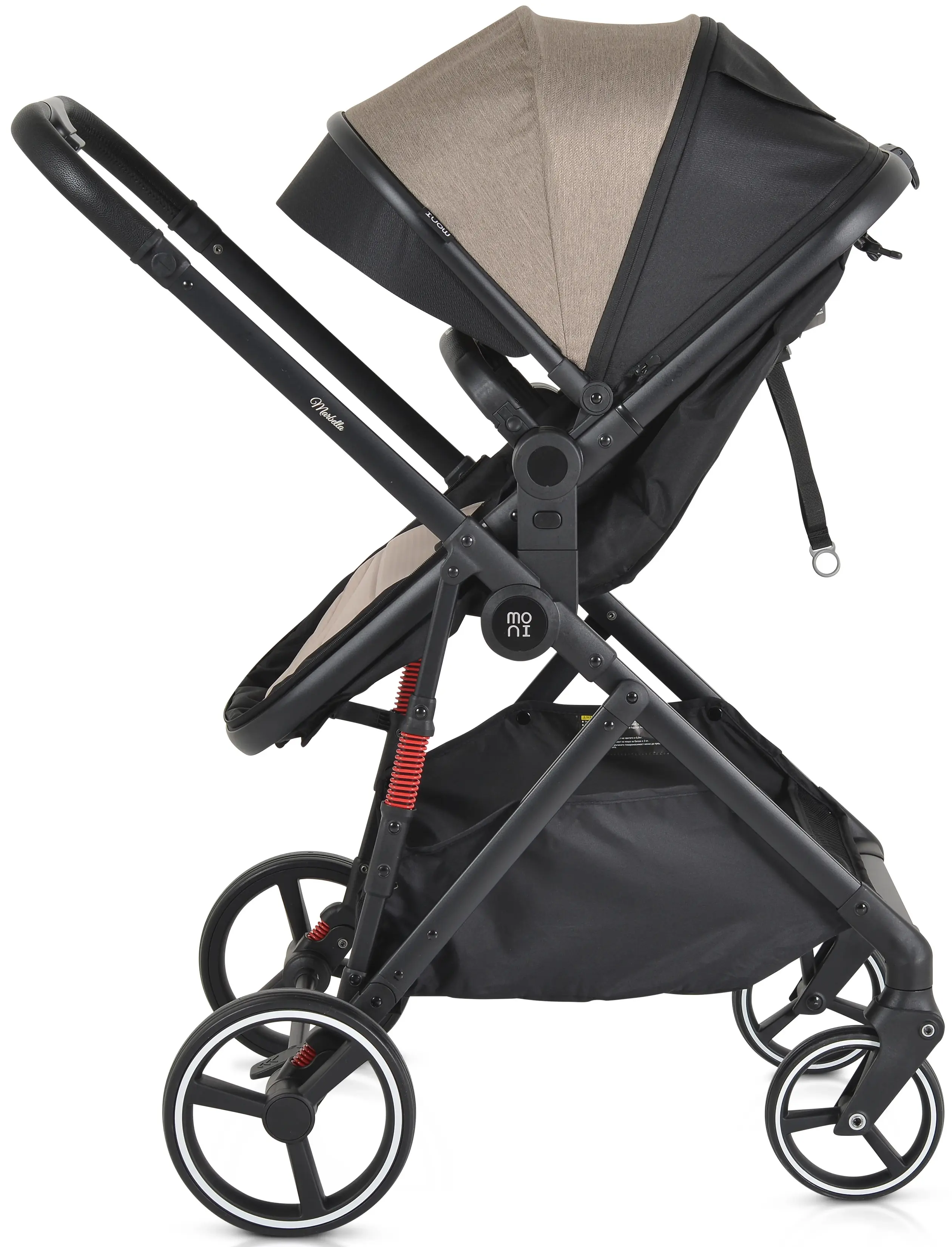 Carucior-transformer 3in1 Moni Marbella (Nougat)