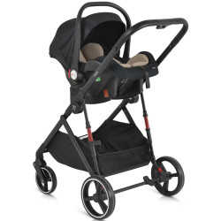 Carucior-transformer 3in1 Moni Marbella (Nougat) Thumb