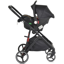 Carucior-transformer 3in1 Moni Marbella (Nougat) Thumb