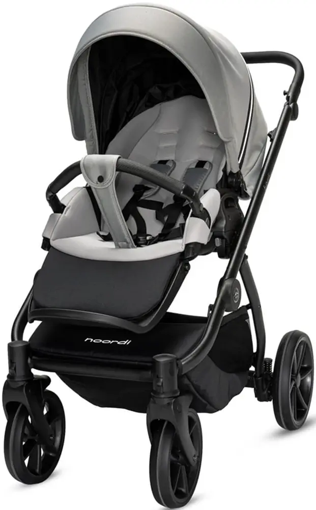 Коляска модульная 2в1 Noordi Fjordi V2 (Grey) - 2