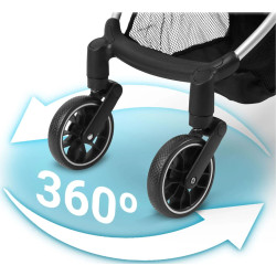 Коляска прогулочная Nukido Paseo 716000 (Black) Thumb
