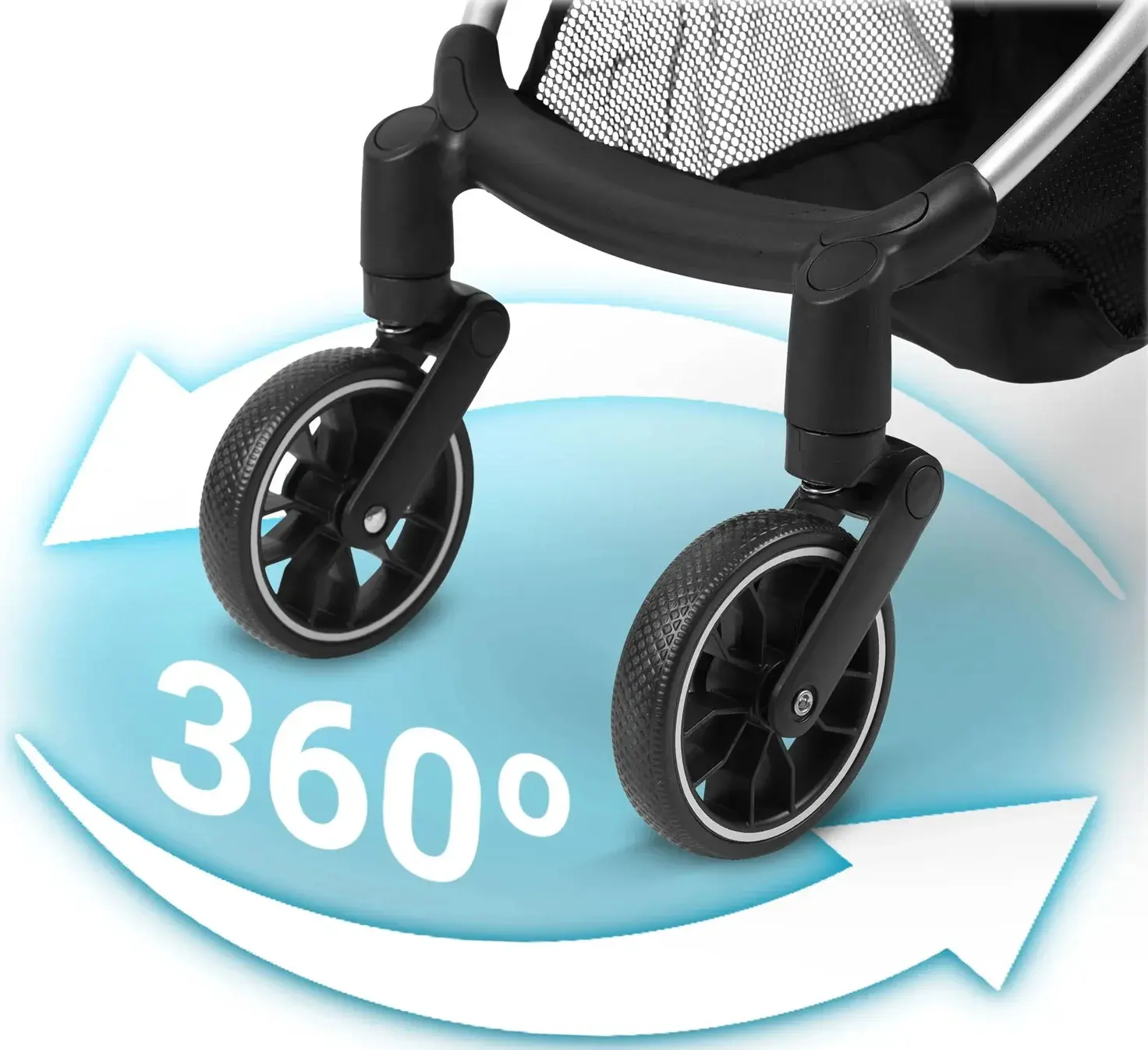 Коляска прогулочная Nukido Paseo 716000 (Black) - 14