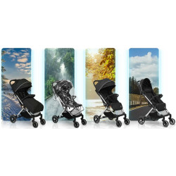 Коляска прогулочная Nukido Paseo 716000 (Black) Thumb