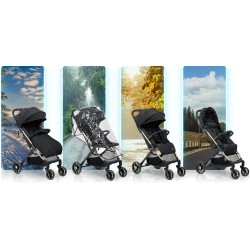 Коляска прогулочная Nukido Paseo 716001 (Black) Thumb