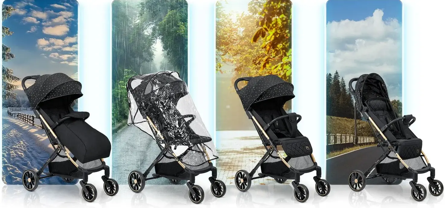Коляска прогулочная Nukido Paseo 716001 (Black) - 14