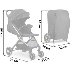 Коляска прогулочная Nukido Paseo 716001 (Black) Thumb