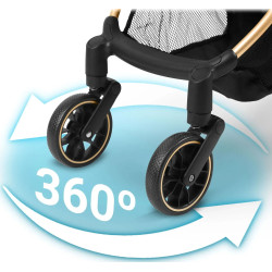 Коляска прогулочная Nukido Paseo 716001 (Black) Thumb