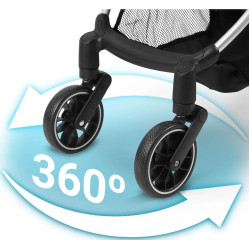 Carucior de plimbare Nukido Paseo 716002 (Heather Grey) Thumb