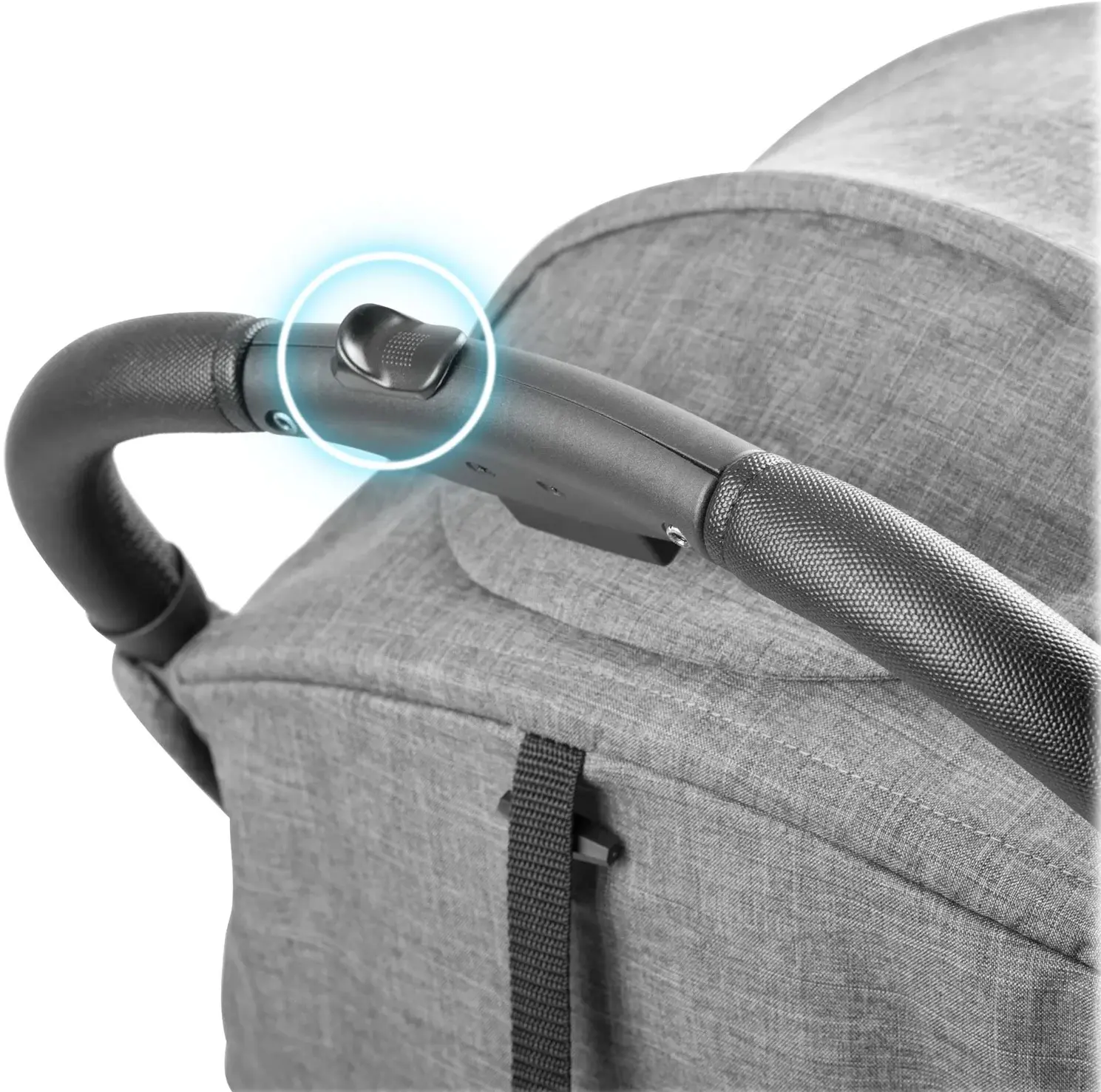 Carucior de plimbare Nukido Paseo 716002 (Heather Grey) - 10