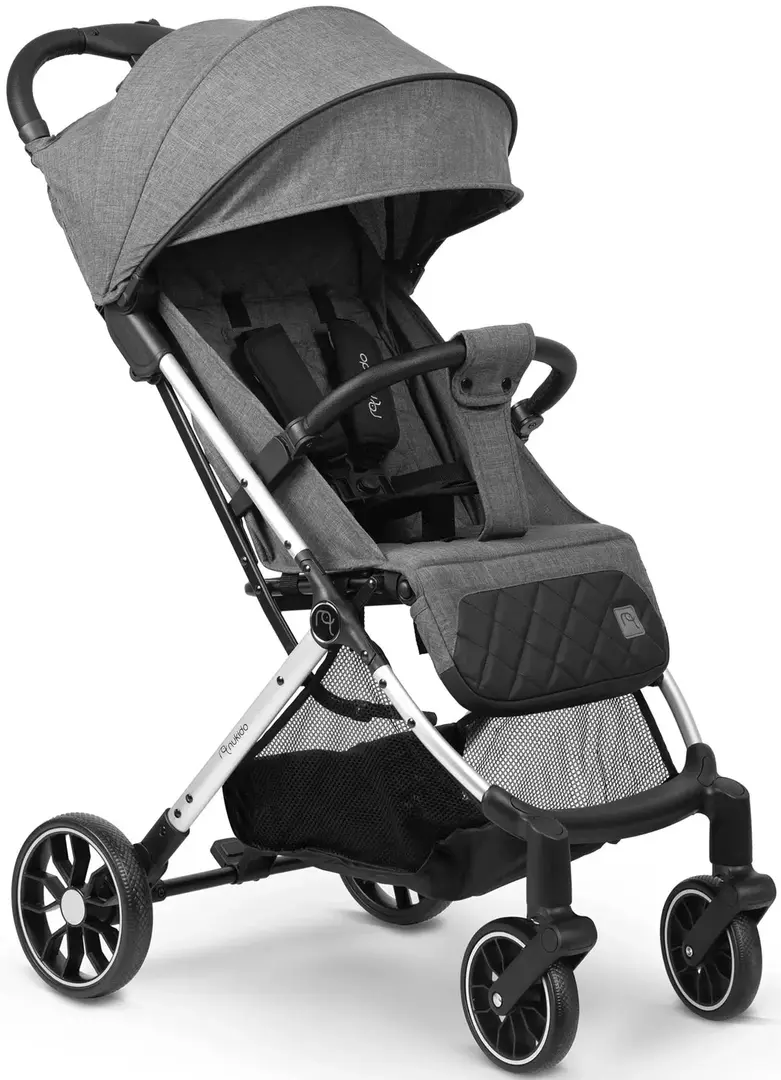 Carucior de plimbare Nukido Paseo 716002 (Heather Grey)
