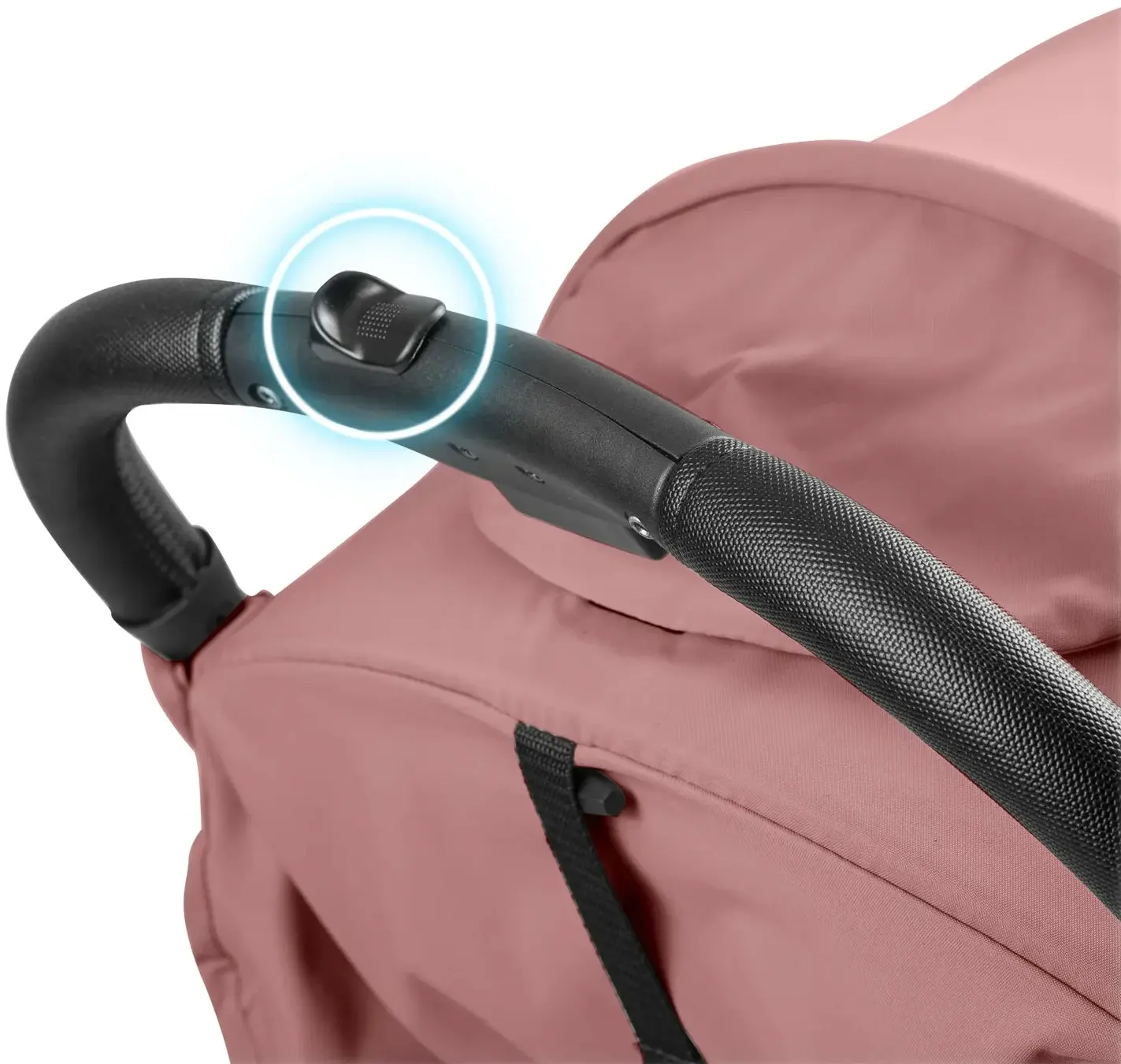 Carucior de plimbare Nukido Paseo 716004 (Pink/Black) - 7