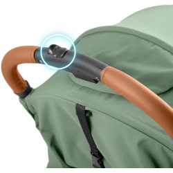 Carucior de plimbare Nukido Paseo 716005 (Green/Black) Thumb
