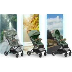 Carucior de plimbare Nukido Paseo 716005 (Green/Black) Thumb