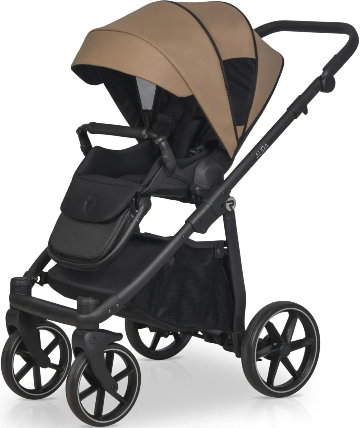 Carucior modular 2in1 Riko Aura (Camel) - 2