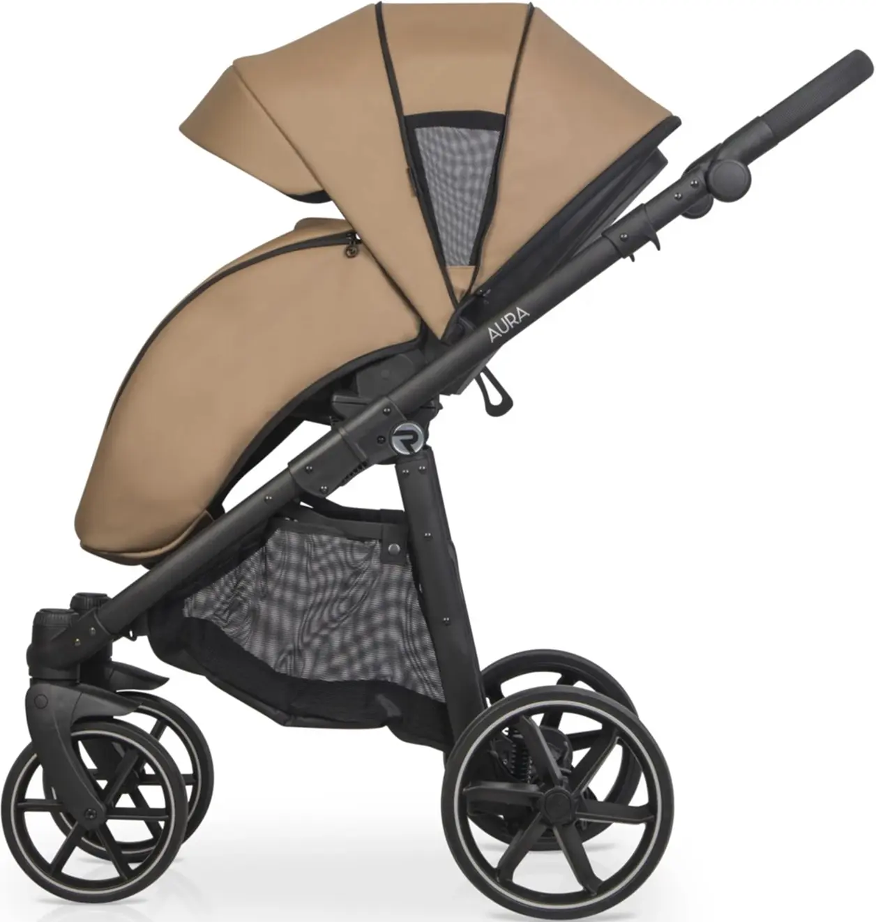 Carucior modular 2in1 Riko Aura (Camel) - 4