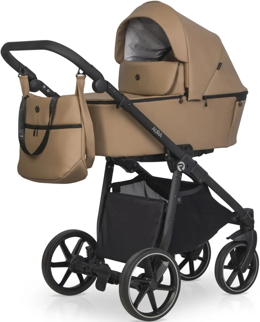 Carucior modular 2in1 Riko Aura (Camel)