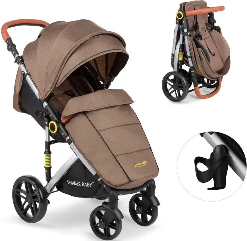 Коляска прогулочная Summer Baby Sempre (Brown) - 3