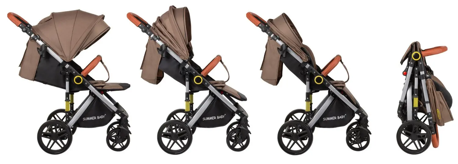 Коляска прогулочная Summer Baby Sempre (Brown) - 5