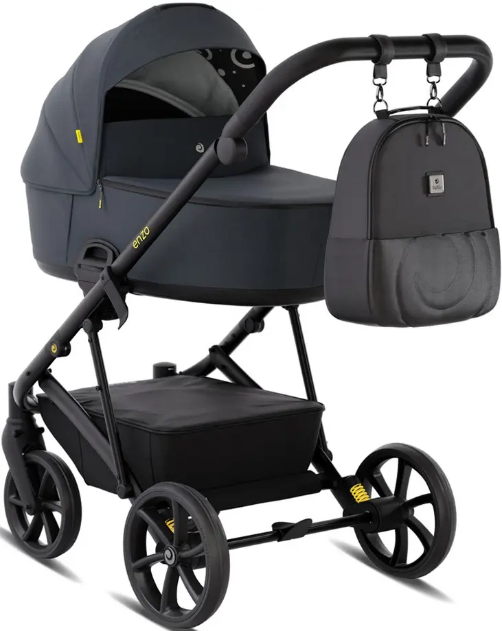 Коляска модульная 2в1 Tutis Enzo (Anthracite)