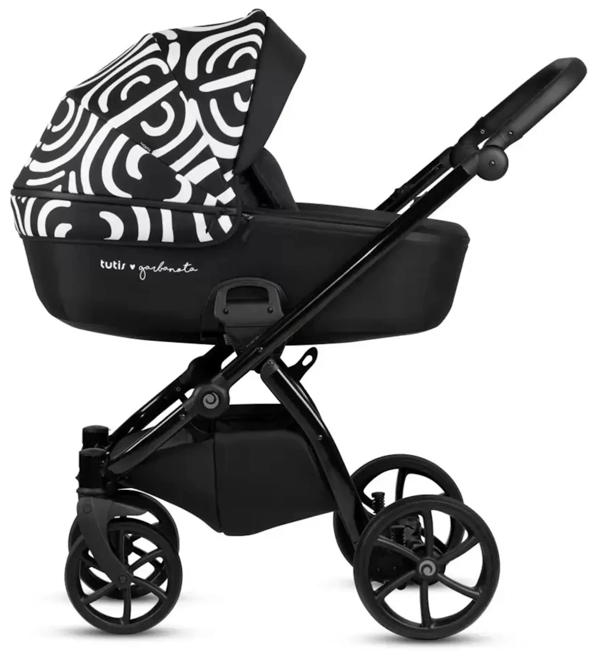Коляска модульная 2в1 Tutis Uno 5+ Garbanota (Bianco)