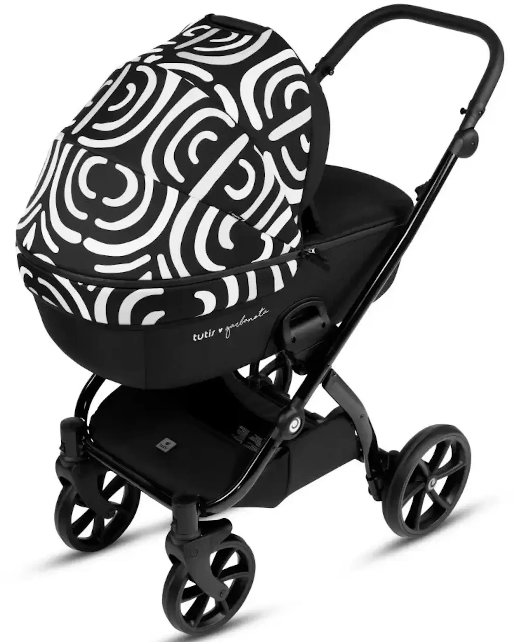 Коляска модульная 2в1 Tutis Uno 5+ Garbanota (Bianco)