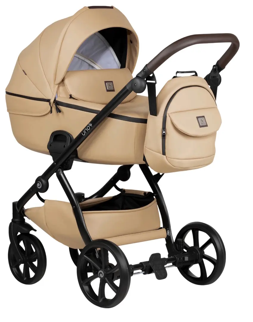 Коляска модульная 2в1 Tutis Uno 5+ Leather (Caramel)