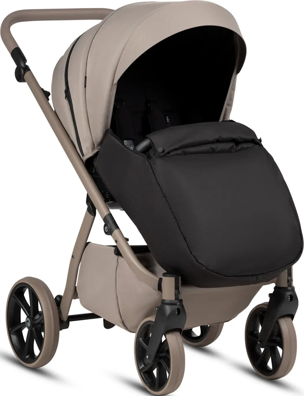 Carucior modular 2in1 Tutis Uno 6+ Essential (Taupe) - 3