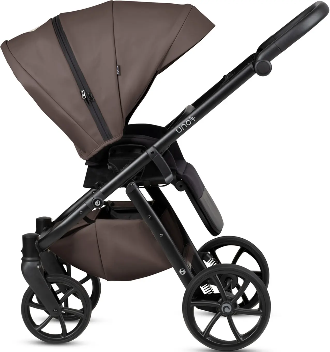 Carucior modular 2in1 Tutis Uno 6+ Leather (Chocolate) - 4