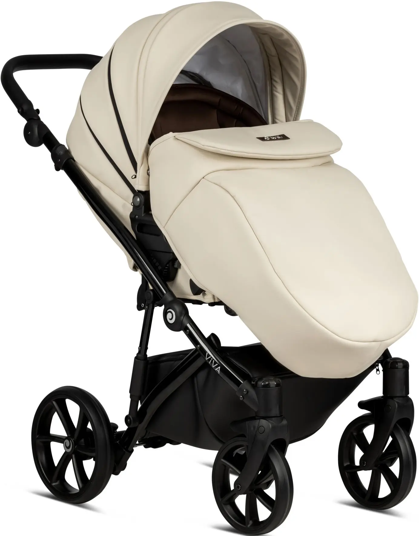 Carucior modular 2in1 Tutis Viva 4 Leather (Vanilla) - 2