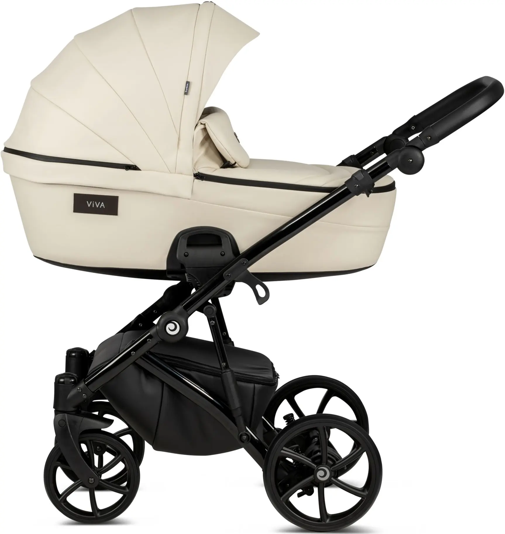 Carucior modular 2in1 Tutis Viva 4 Leather (Vanilla) - 5